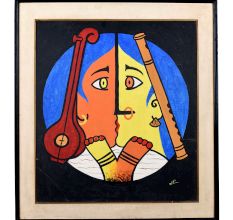 Harmony of Divine Faces Canvas on Board Painting