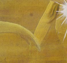 Liberated Spirits in Yellow Hue Acrylic Painting