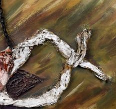 Swing of Freedom Canvas on Board Painting