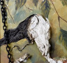 Swing of Freedom Canvas on Board Painting