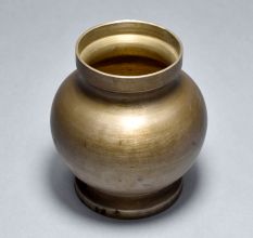 South Indian Vintage Brass Water Pot for Hindu Rituals