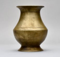 Finest Handcrafted Brass Water Pot for Hindu Rituals and Decor