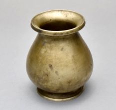 Premium Quality Brass Holy Water Pot for Hindu Rituals