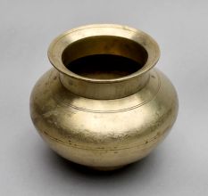 South Indian Look Brass Holy Water Pot for Hindu Rituals