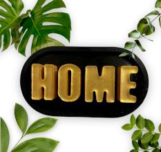 Home Cemented Plate for Home Decor