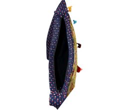 Jaipuri Handmade Embroidered Sling Bag Colorful Ethnic Cotton Crossbody Bag for Women
