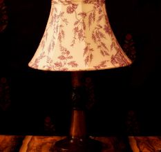 Garden of Roses Bell Lampshade