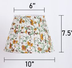 Marigold Pleated Empire Lampshade