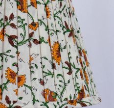 Marigold Pleated Empire Lampshade