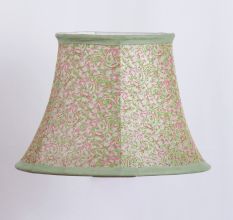 Brocade Bell Lampshade