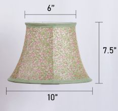 Brocade Bell Lampshade