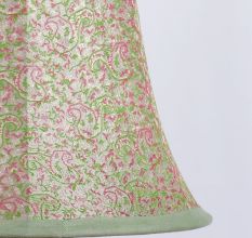 Brocade Bell Lampshade