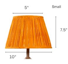 Orange Ikat Empire Lampshade