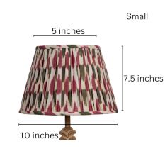 Pink Ikat Empire Lampshade
