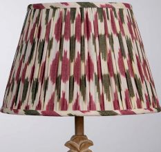 Pink Ikat Empire Lampshade