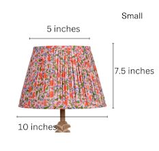 Multicolour Block Print Empire Lampshade