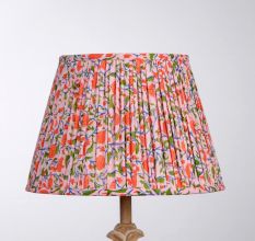 Multicolour Block Print Empire Lampshade