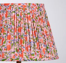 Multicolour Block Print Empire Lampshade