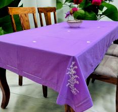 Anthophile Rectangular Table Cloth - Lavender