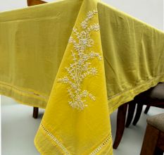 Anthophile Rectangular Table Cloth - Yellow