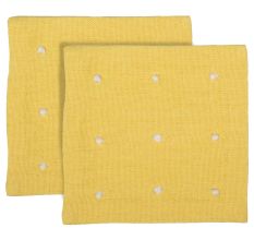 Anthophile Coaster Set of 2 YELLOW