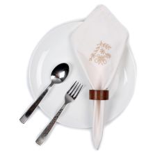 Anthophile Dinner Napkin â€“ BEIGE