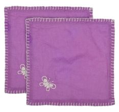 Anthophile Cocktail Napkin â€“ Set of 2 â€“ LAVENDER