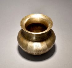 Holy Water Pot Made of Bell Metal From Bihar