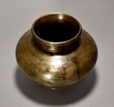 Pure Brass Holy Water Pot in Plain Design