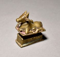 Beautiful Bull Of Brass Material for Decor