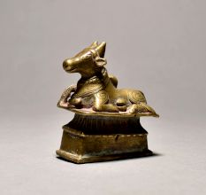 Beautiful Bull Of Brass Material for Decor