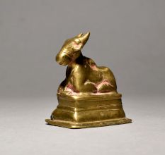 Nandi (Bull) Of Lord Shiva Vahan Of Brass