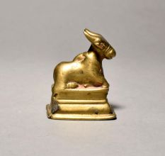 Nandi (Bull) Of Lord Shiva Vahan Of Brass