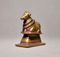 Shiv's Nandi (Bull) In Sitting Pose For Decor