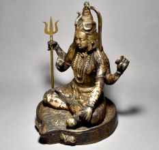 Sitting Lord Shiva On Yoni Stand In Himalayan Art