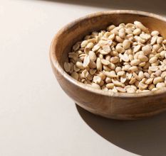 Rustic Round Wooden Bowl