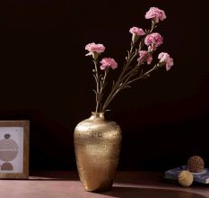 Gilded Texture Vase