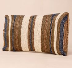 Sahara Mirage Beaded Foldover Clutch with Luxe Chain Strap