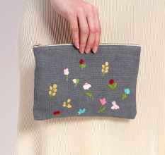 Springtime Fabric Pouch