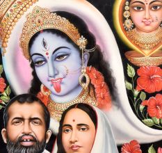 Painting Calendar Art Of Kali and Guru From Bengali Art