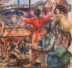 Beautiful Paintng From Bengal Showing Beautiful Art