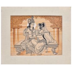 Painting Of Radha Krishna From North Indian