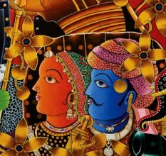 Battle of Haldighati Acrylic on Canvas Historical Painting