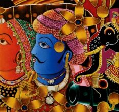 Battle of Haldighati Acrylic on Canvas Historical Painting