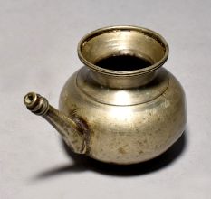 Vintage Holy Water Pot with Spout