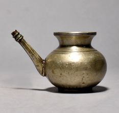 Vintage Holy Water Pot with Spout
