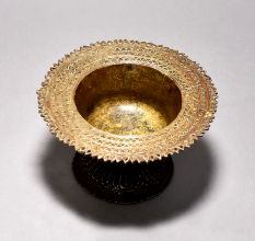 Vintage Bowl From Orrisa Of Brass