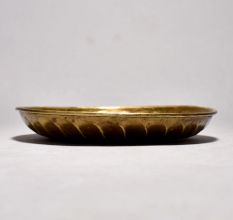 Vintage Small Holy Plate with Ganesh Gaving