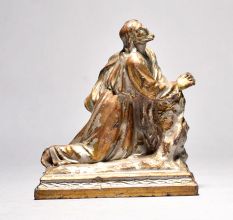 Vintage Fine Christian Art Figure From European Market
