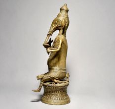 Tribal Art Sitting Lord Ganesh